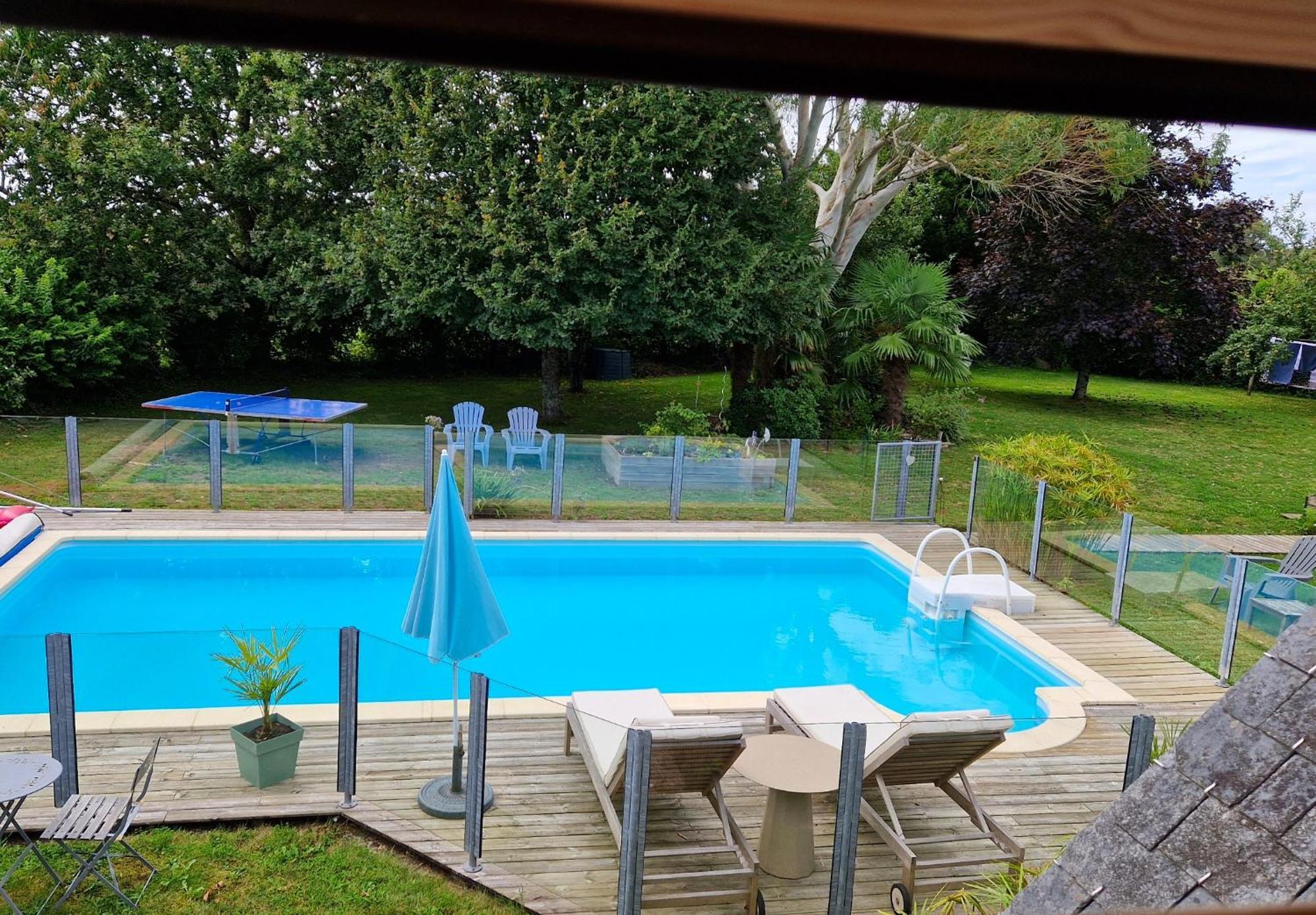 Longere De Nivinen Bed & Breakfast Arzano Ngoại thất bức ảnh
